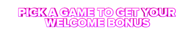 BetOnRed PICK A GAME TO GET YOUR WELCOME BONUS